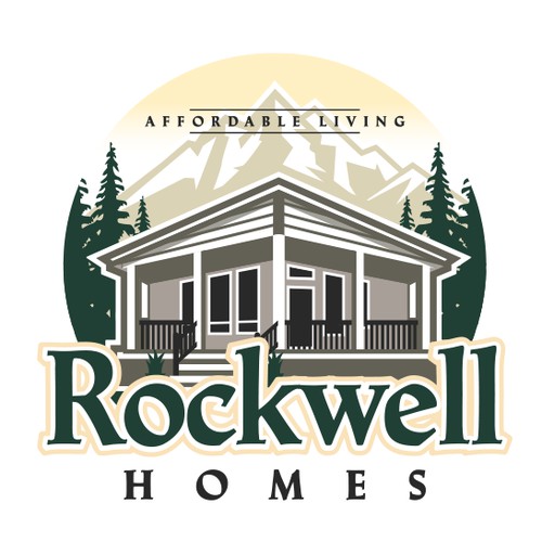 Rockwell Homes logo.