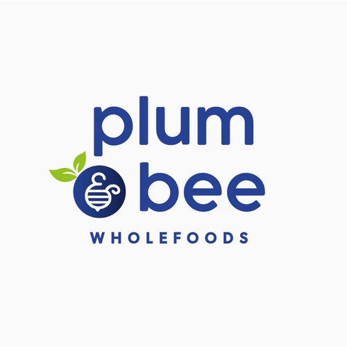 Minimal Logo Concept for Plum & Bee