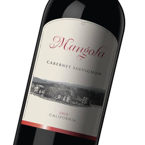 Create a Traditional Wine Bottle Label for a New Brand of Wine!!