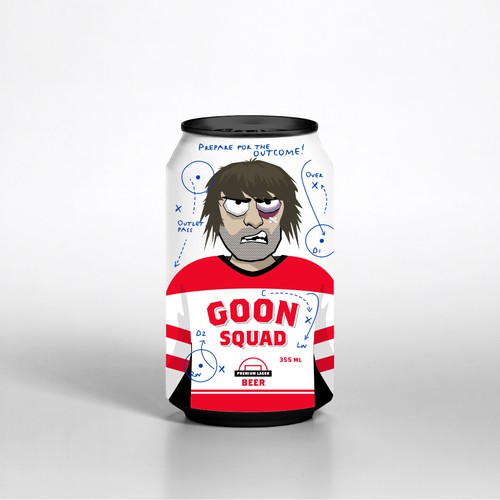 New product label wanted for GOON SQUAD Beer