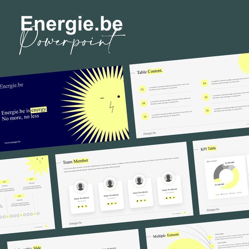 Energy Supplier Presentation