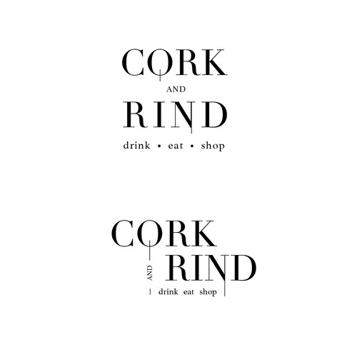 Cork & Rind Logo design