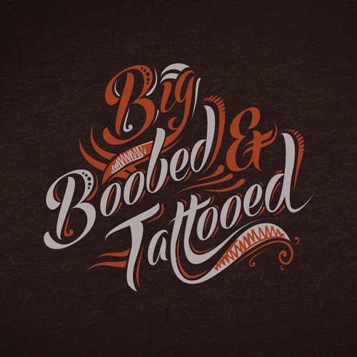 Big Boobed & Tattooed Tshirt design contest