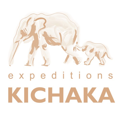 logo for Kichaka Expeditions! A walking safari company in Tanzania, Africa!!