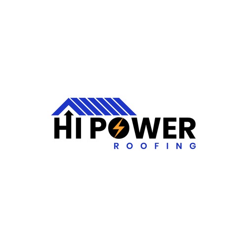 Logo concept for a roofing company 