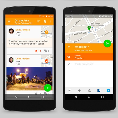 App design for Tangerine