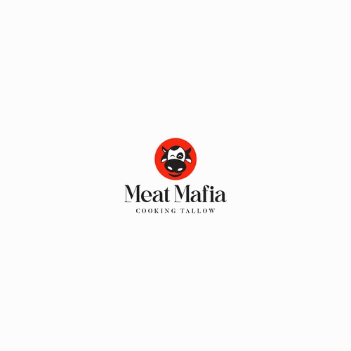 Meat Mafia Cooking Tallow Logo Design