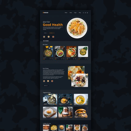Restaurant Website Design