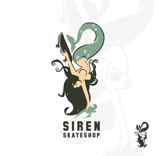 Logo Siren Skateshop
