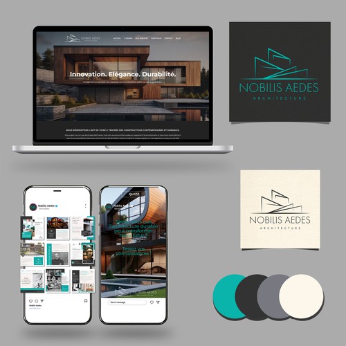 Pack web et kit de marque