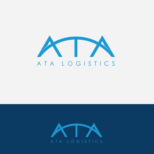 Clean and Mature logo for ATA logistics