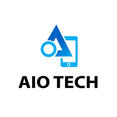 AIO TECH Logo Design