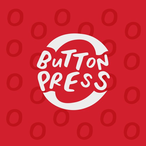 Button Press logo design