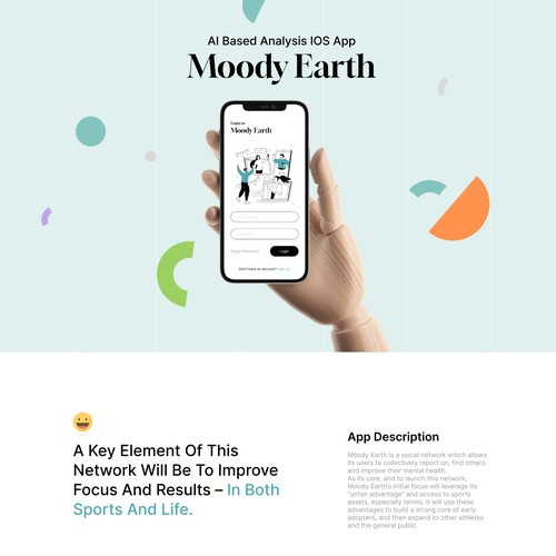 AI Based Analysis iOS App Moody Earth 