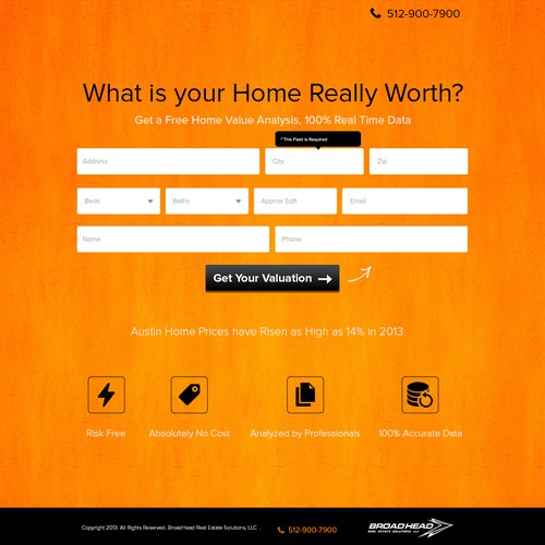 Create a Real Estate Landing Page!!!