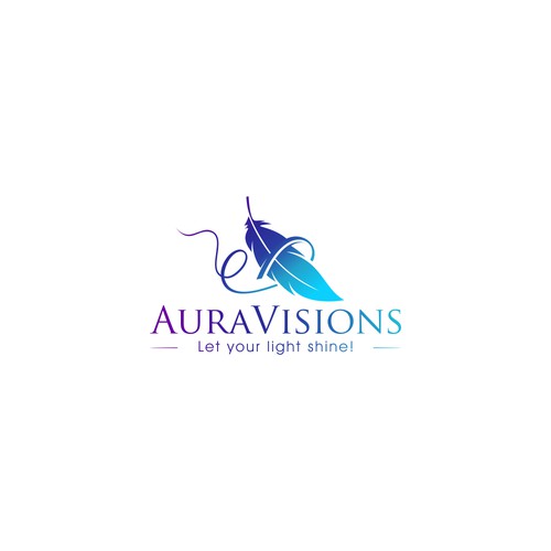 logo for aura visions 