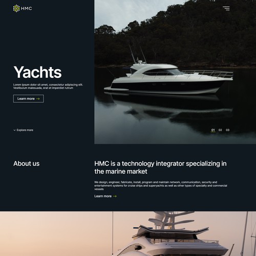 Website Redesign for Unique Superyacht and Cruise Ship Company