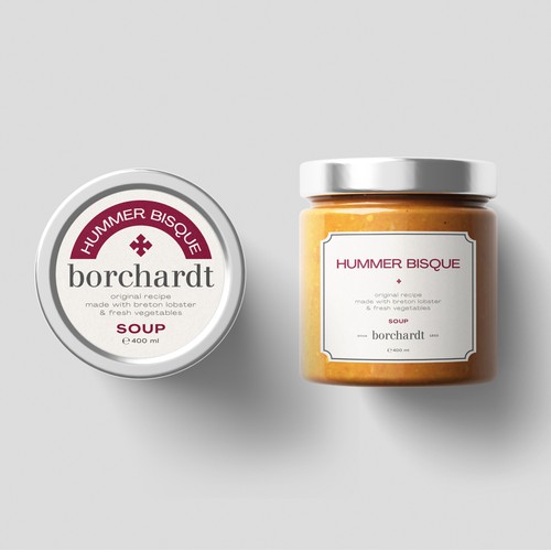 BORCHARDT | Hummer Bisque Label Design