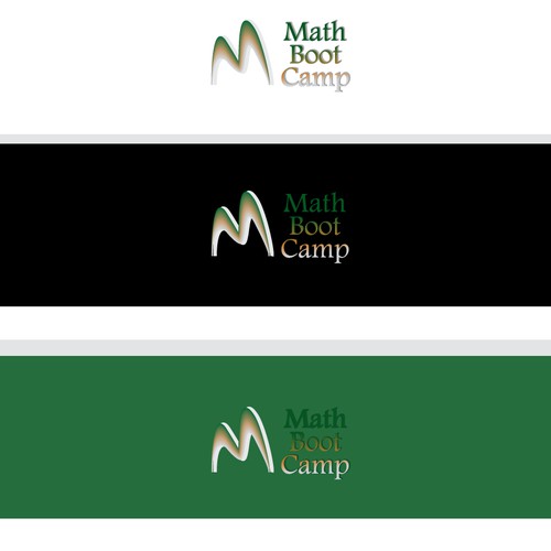 Create a logo for Math Boot Camp, a company founded by educators turned entrepreneurs!