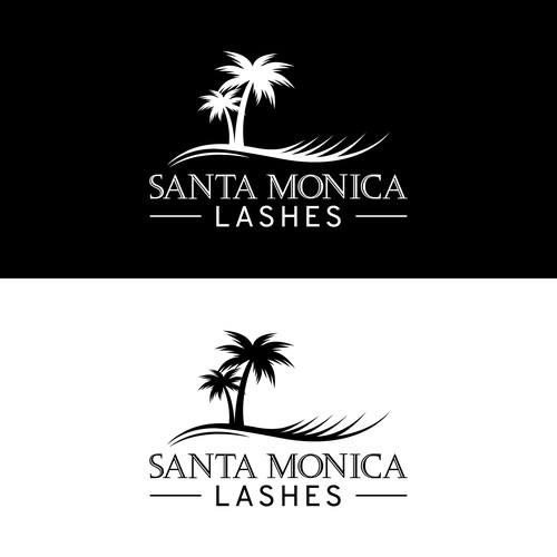 Santa Monica Lashes logo