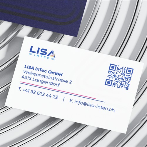 Modern Business card for LISA INTEC