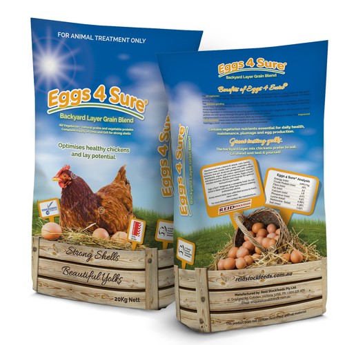 Chicken feed bag