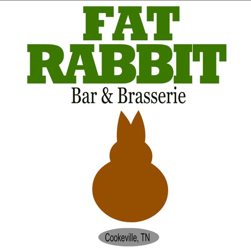 Fat Rabbit Logo Design