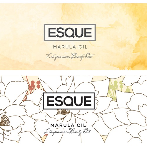 Packaging for Marula Oil Cosmetics