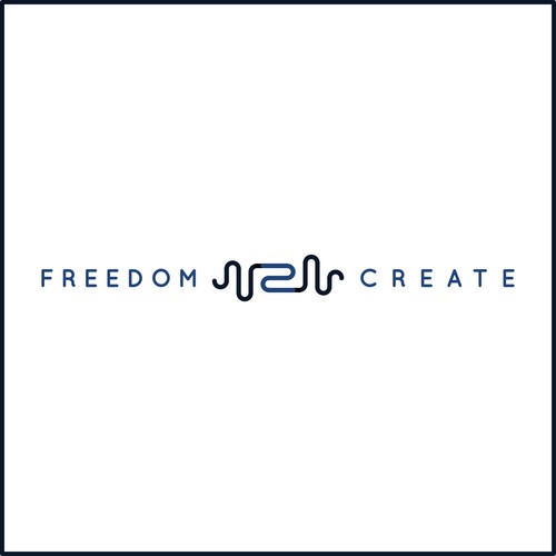 Modern logo for Freedom2Create