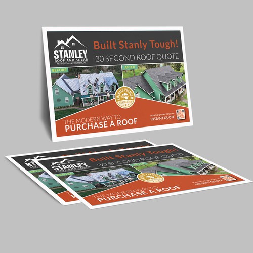 Post Card for construction company