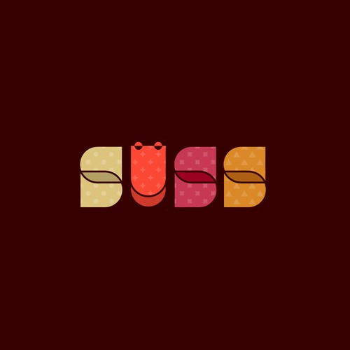 Typography logo design for süss