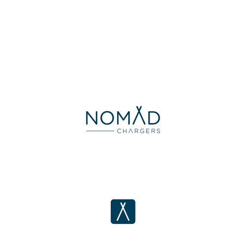 Minimalist Logo for NomXd Chargers.