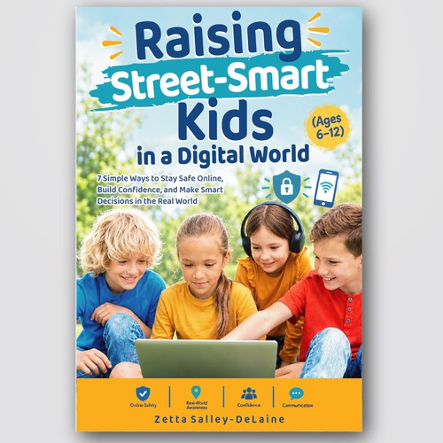 COVER BOOK FOR KIDS DIGITAL WORLD