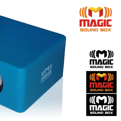 Create the next logo for Magic Sound Box