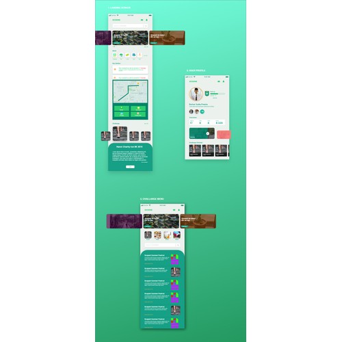 ECOPARK app design