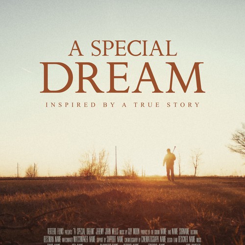 Poster concept for A Special Dream