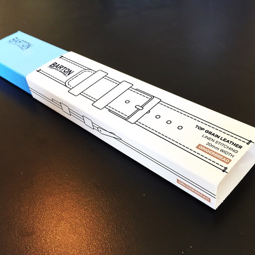 Packaging design for a watch brand
