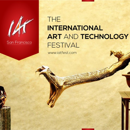 create a logo for the International Art and Technology Festival