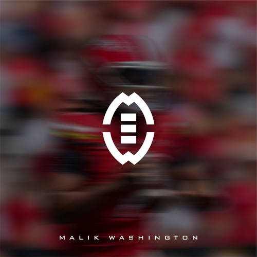 Logo for Football Player