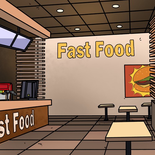 fast food restaurant