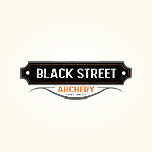 Black Street Archery - Small Archery Pro Shop Logo Design Contest