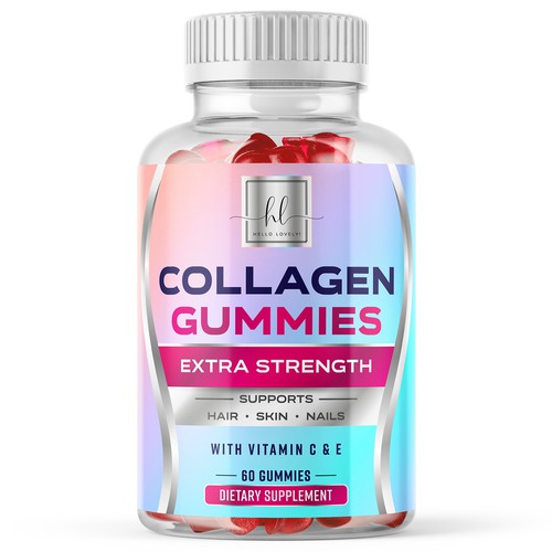 Collagen Gummies product label