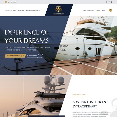 Yact web Design