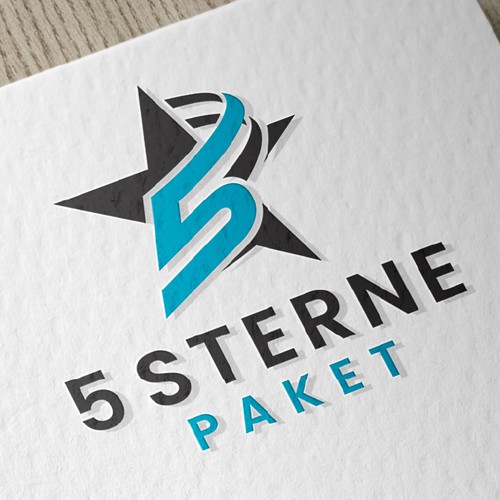 5 sterne paket logo