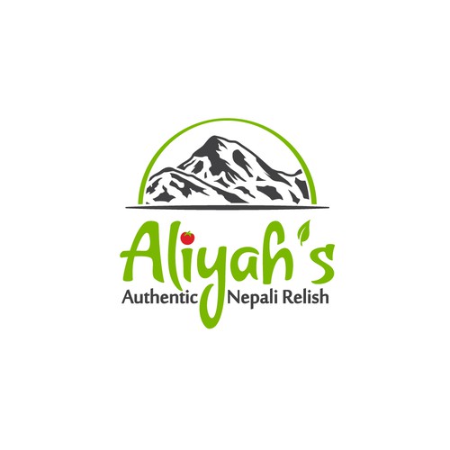 Aliyah's logo design.