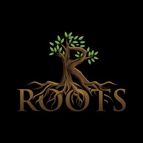 Vintage design for R Roots