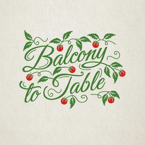 balcony to table