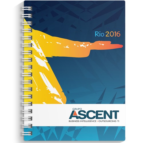 Capa caderno Rio 2016 para ASCENT