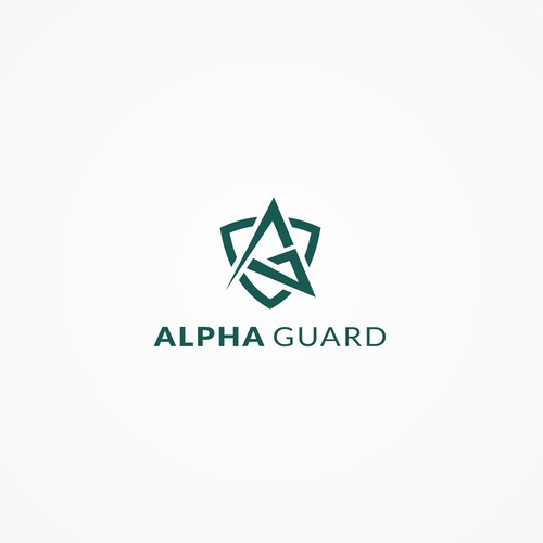 Logo concept for Cybersecurity company focusing on companies in the financial sector