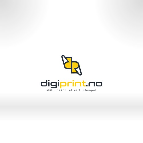 Clean logo for digiprint.no
